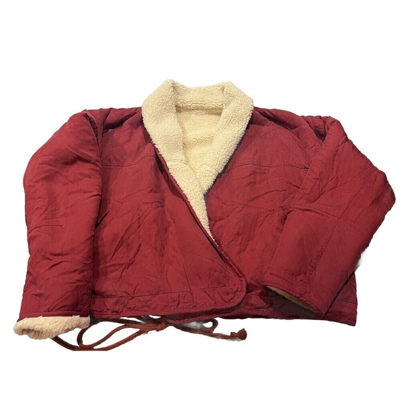 Free People Movement Mix It Up Jacket Womens Size Xs Oversized Sherpa - Picture 4 of 9